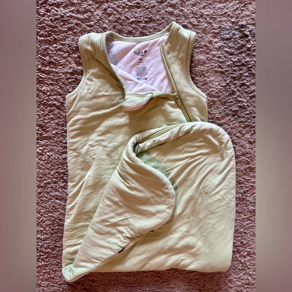 Kyte BABY Zippered Sleep Sack in Soft Green